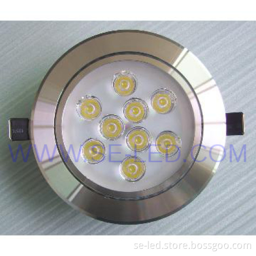 High Brightness 220V Epistar Cold White 9W led ceiling light